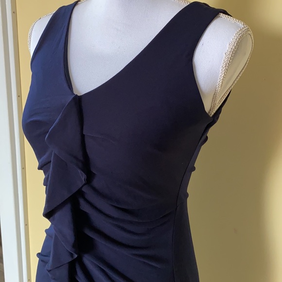 Enfocus Studio dress color dark blue Size 4 - Picture 2 of 8
